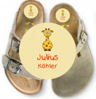 24 Schoenstickers | Schoenlabels | Naamstickers voor schoenen